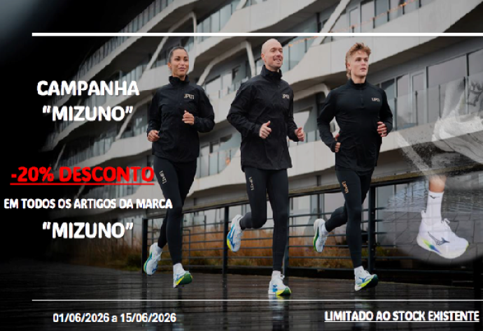 CAMPANHA MIZUNO - CITY SPORTS